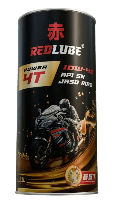 RED LUBE POWER 4T 10W-40 (API SN, JASO MA2)